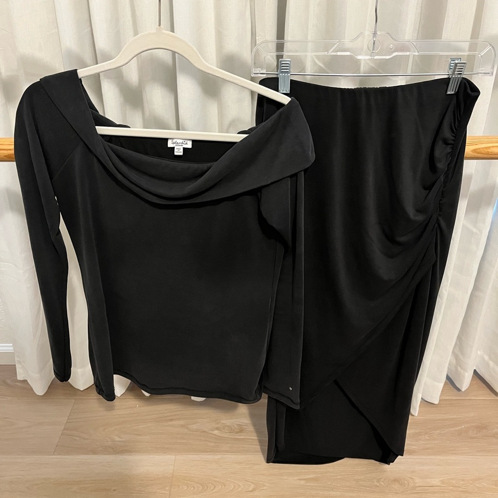 SPLENDID Top & Midi Skirt